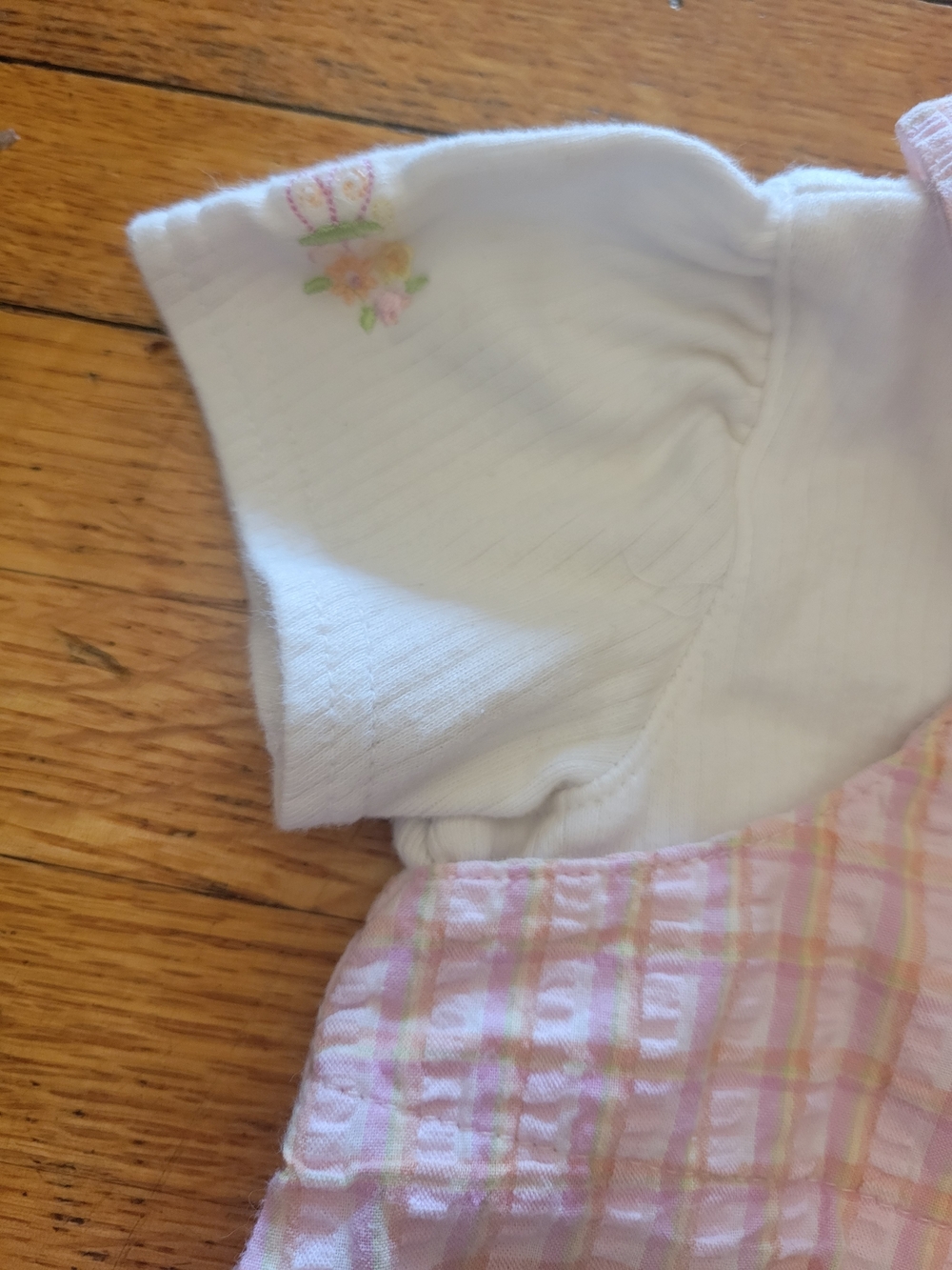 Baby Girls Pink Two-Piece Outfit - Dress & Leggings - Picture 5 of 9